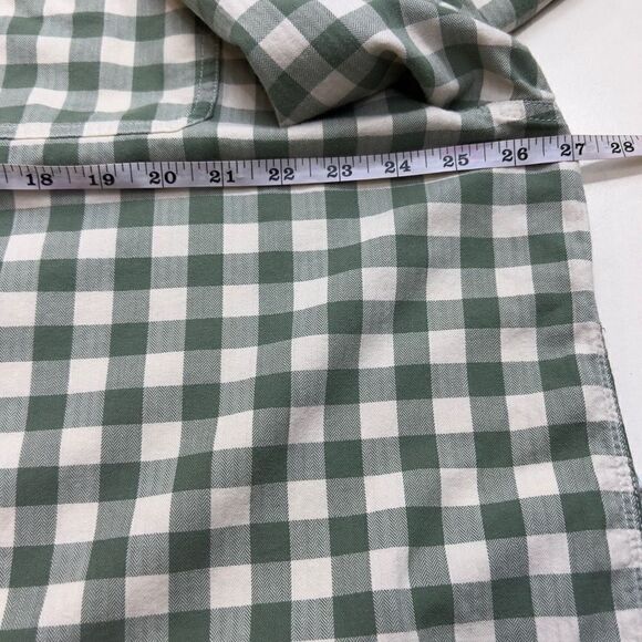 The North Face Green & White Plaid
Checked Button Down Shirt Sz XXL 100% Cotton - Picture 10 of 10